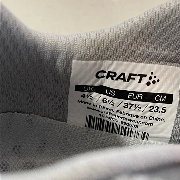 Craft - Gray and Orange Athletic Shoes - Picture 2 of 6